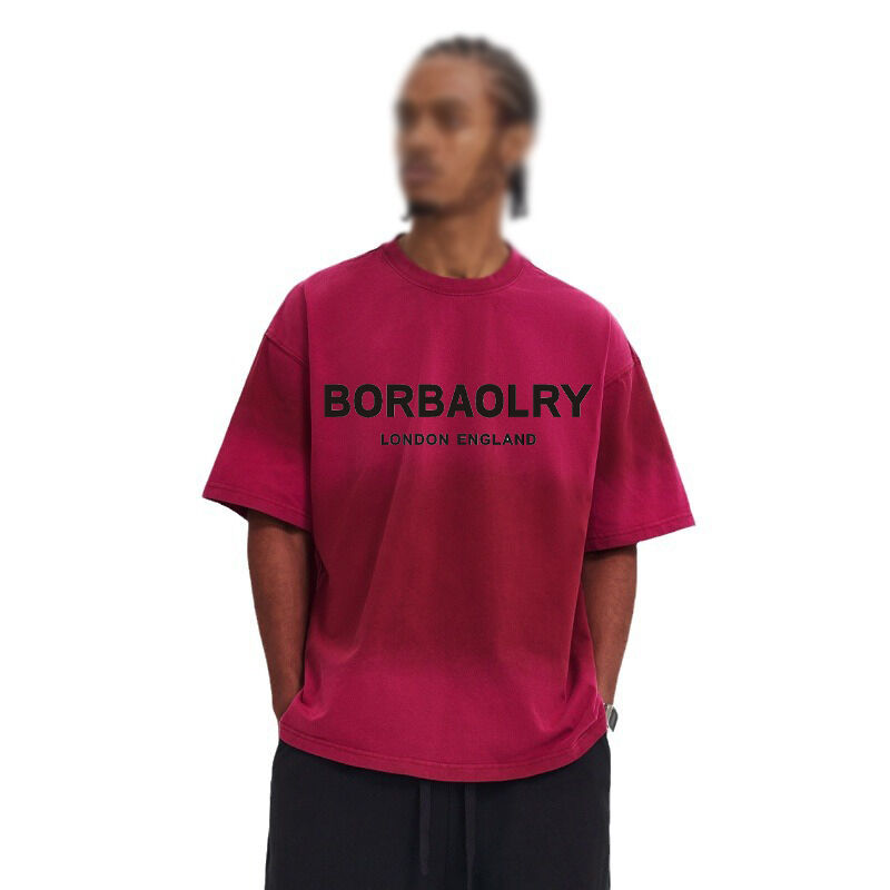 Fashion Brand Men's T-shirt Designer Luxury Outdoor Cotton T-shirt Printed Round Neck Short Sleeve Casual Sweatshirt