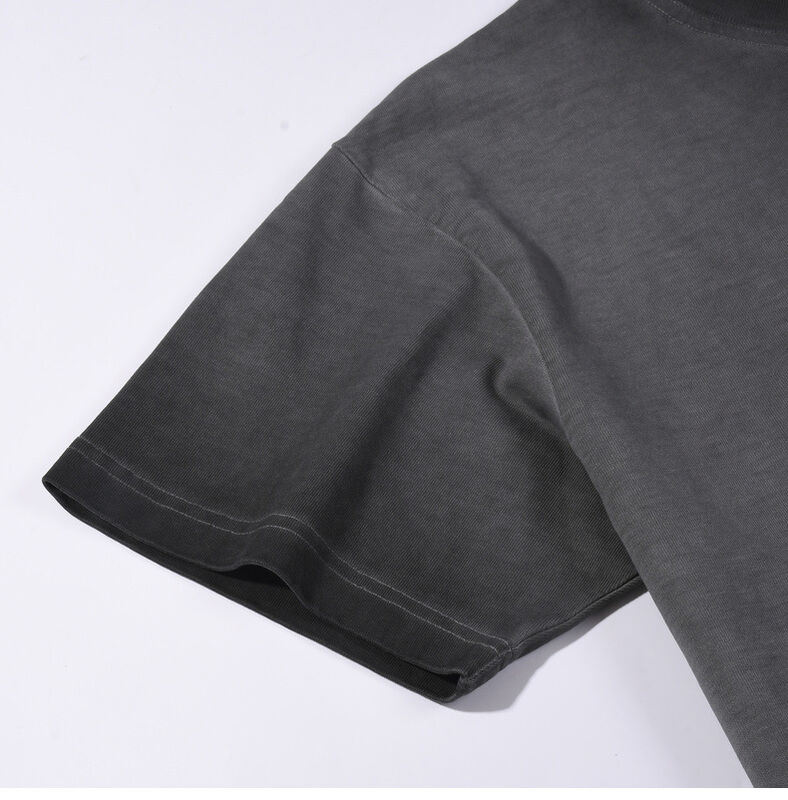 Hot Custom Men's T-shirt Wash to Do Old Style Large Size Shirt Custom logo Printing Fashion Casual Short-sleeved Shirt