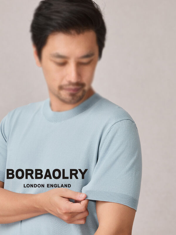 Wholesale Men's Gym Run Quick Dry T-shirt Custom Print Plain Blank Sport Formal Knitted Style