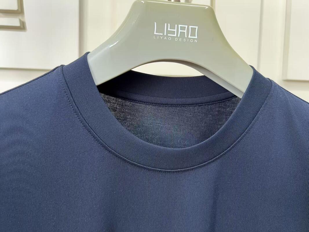 Men's Solid Color Cotton Crew Neck Short - Sleeve Cotton T - Shirts Factory ODM Men's Short Sleeve T-shirt