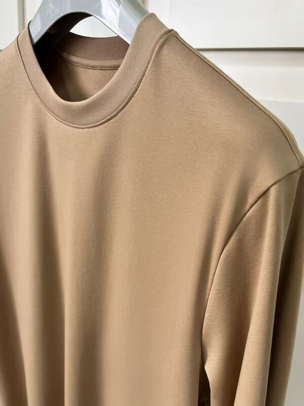 Men's Solid Color Cotton Crew Neck Short - Sleeve Cotton T - Shirts Factory ODM Men's Short Sleeve T-shirt