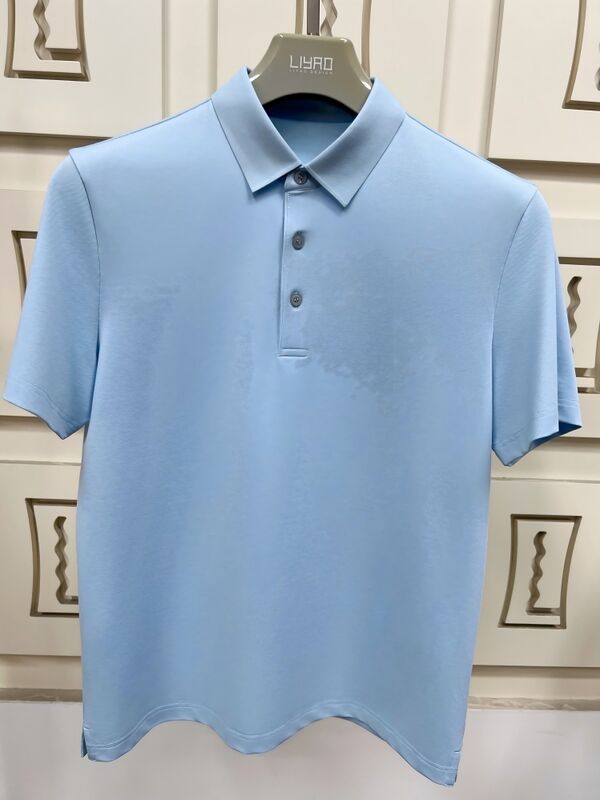 Premium Men Polo Shirts | Minimalist Design,Short Sleeve Soft - Touch Fabric for All Seasons OEM/ODM Men T-shirt Manufacture