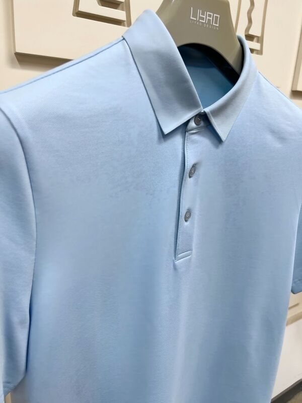 Premium Men Polo Shirts | Minimalist Design,Short Sleeve Soft - Touch Fabric for All Seasons OEM/ODM Men T-shirt Manufacture