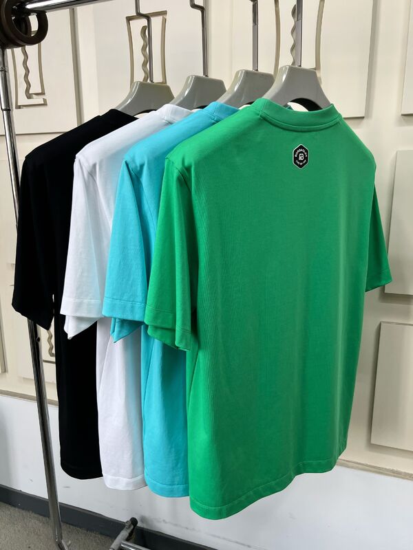 Men's Crew Neck Short Sleeve Tees, Trendy Graphic Print and Embroidery T - Shirts Multi - Color Casual 100%cotton Tshirt for Men