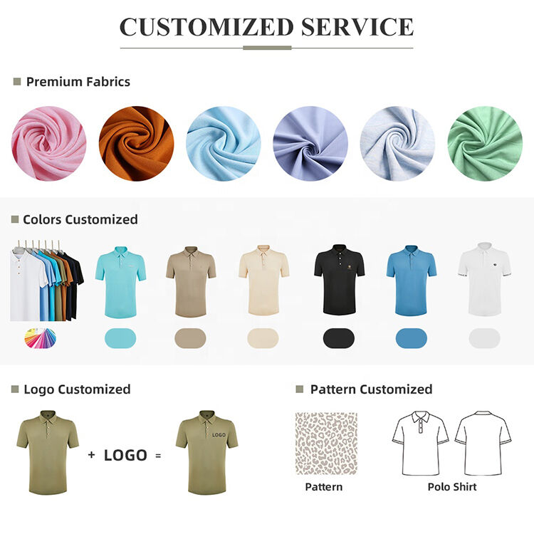 Customizable Anti-shrink Short Sleeve Anti Pilling Casual Luxury Sport Polo T Shirts Sublimation Printing Men Cotton