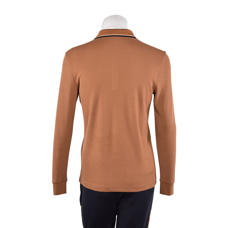 Custom Men's Fashion Classic Dynamic Design Casual Lapel Cheap Streetwear Printed Plain Long Sleeve Polo T Shirt