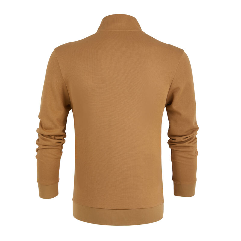 Customized  Polo T Shirt Full Sleeve T-Shirt Polo Men Polo Shirts Custom Logo Zipper Long Sleeve Stand Collar Business