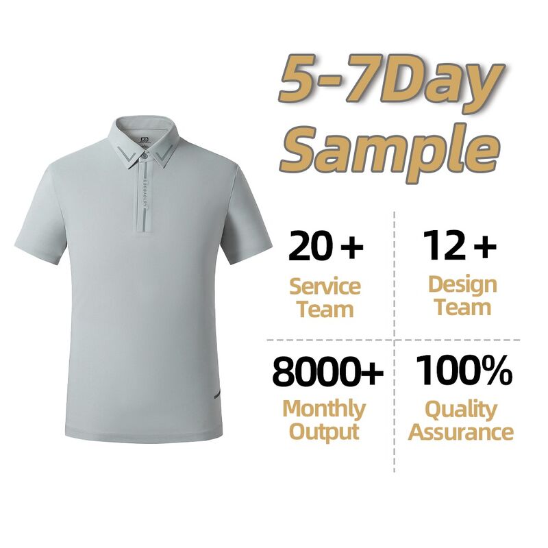 Custom Logo Design Seamless and Quick Dry High Quality White Black Polo Tshirt for Men