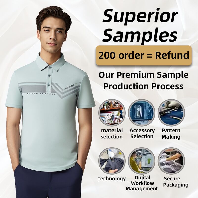 Manufacture Good Quality Custom Quick-drying Breathable Fabric Short-sleeved Polo T-Shirt for Men