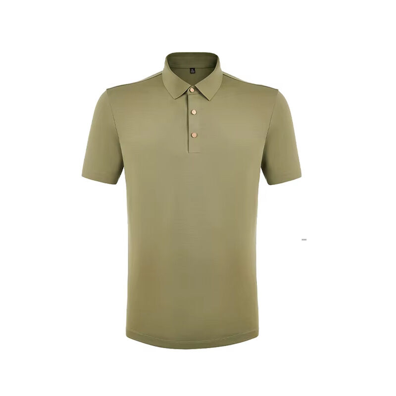 New Innovation Custom Summer Time Quick Drying Breathable Seamless Short Sleeve Men's Polo Shirt