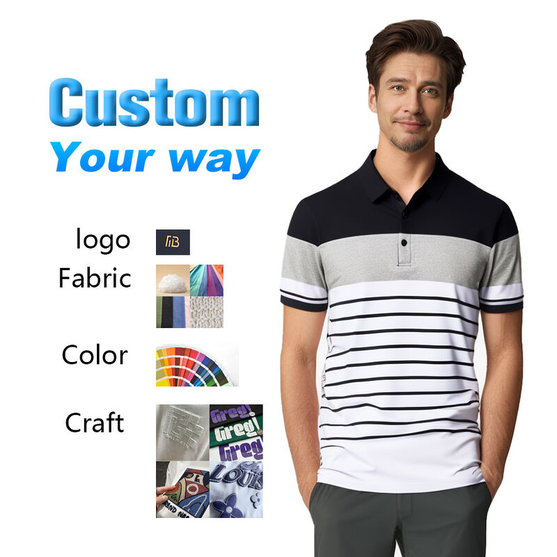 Wholesale Custom Solid Color 100 Cotton Embroidery Polo Shirt Custom Plain Print Polo T-Shirts for Men