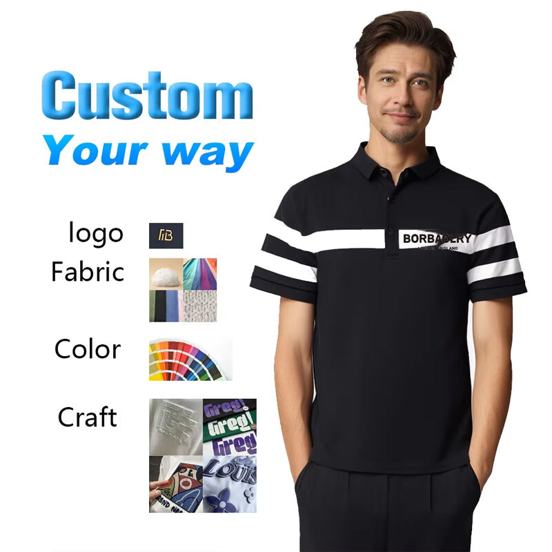 Wholesale Blank School Uniform Polo Shirt Custom Print Logo T-Shirts Plain Golf Polo T-shirts Custom Men's Polo Shirts