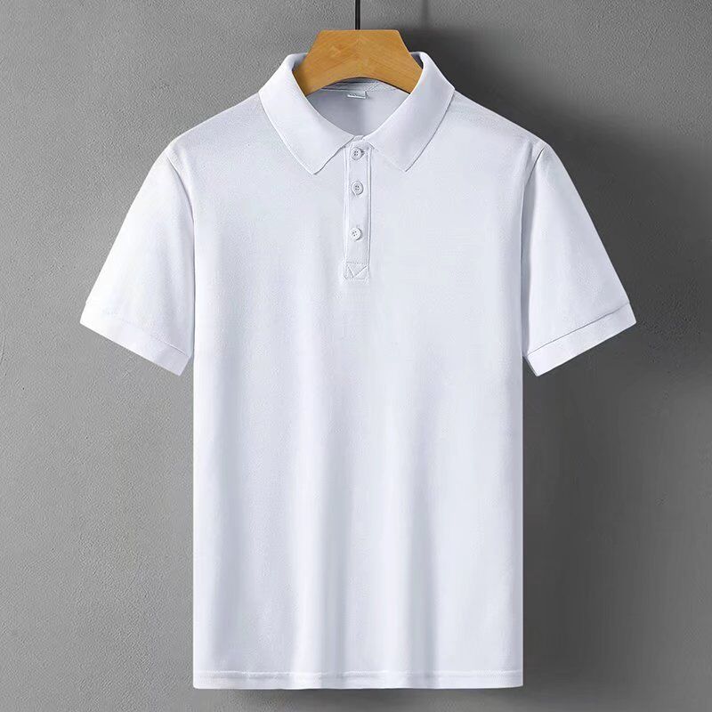 Short-sleeved Lapel Work Clothes Custom Polo Shirt Factory Clothing Culture Advertising Shirt T-shirt