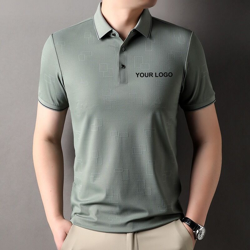 Quick Dry Short-sleeved Polo Shirt Leisure Polo Shirt Unisex Plus Size Men's Polo Shirts