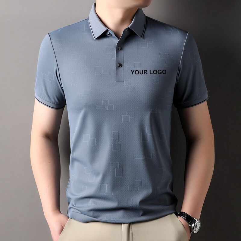 Quick Dry Short-sleeved Polo Shirt Leisure Polo Shirt Unisex Plus Size Men's Polo Shirts