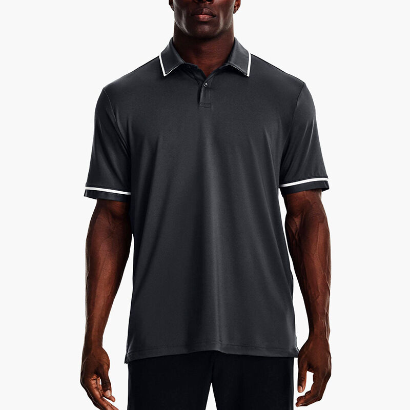 High Quality Plain Dry Fit Short Sleeve Moisture Wicking Golf Polo Shirts for Men