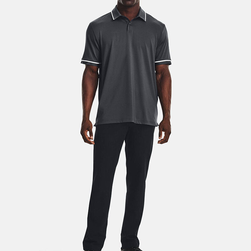 High Quality Plain Dry Fit Short Sleeve Moisture Wicking Golf Polo Shirts for Men