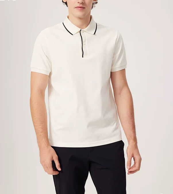 Spring and Summer New Light Business Short-sleeved Casual Lapel Paul Men's POLO Shirt