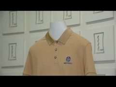 High Elasticity Breathable Custom Polo Shirts With Embroidery Logo for Men's Clothing